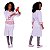 Conjunto Dólmã + Avental Branco Pimentas Feminino - Dr Chef - Imagem 3