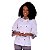 Dólmã Feminino Chef de Cozinha Branco Preto Floral - Dr Chef - Imagem 9