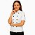 Dólmã Chef Cozinha Feminino Manga Curta Branco - Dr Chef - Imagem 7