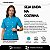 Dólmã Feminino Manga Curta Azul Turquesa - Dr Chef - Imagem 8