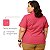 Dólmã Feminino Manga Curta Rosa Plus Size - Dr Chef - Imagem 3