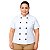 Dólmã Feminino Manga Curta Branco Plus Size -  Dr Chef - Imagem 6