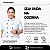 Dólmã Feminino Manga Curta Branco Plus Size -  Dr Chef - Imagem 7