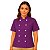 Dólmã Chef Cozinha Feminino Manga Curta Roxo - Dr Chef - Imagem 6