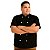 Dólmã Chef De Cozinha Plus Size Manga Curta Preto - Dr Chef - Imagem 2