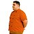 Dólmã Chef De Cozinha Plus Size Manga Curta Laranja - Dr Chef - Imagem 3