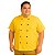 Dólmã Chef De Cozinha Plus Size Manga Curta Amarelo - Dr Chef - Imagem 1