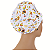 Chapéu Para Chef De Cozinha Estampa Pizza Branco - Dr Chef - Imagem 8