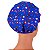 Chapéu Para Chef De Cozinha Estampa Natalina Azul - Dr Chef - Imagem 13