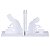 Aparador De Livros Decorativo Organizador Chef Gourmet Branco - Dr Chef - Imagem 4