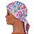 Bandana Para Chef De Cozinha Bolinhos Rosa - Dr Chef - Imagem 4