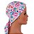 Bandana Para Chef De Cozinha Bolinhos Rosa - Dr Chef - Imagem 9