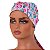 Bandana Para Chef De Cozinha Bolinhos Rosa - Dr Chef - Imagem 1