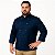 Dólmã Chef Cozinha Unissex Jeans Azul Escuro Plus Size - Dr Chef - Imagem 3