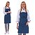 Avental Chef De Cozinha Corpo Inteiro Unissex Jeans Azul Claro - Dr Chef - Imagem 6