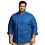 Dólmã Chef De Cozinha Plus Size Jeans Azul Claro Unissex - Dr Chef - Imagem 1