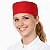 Boina Chef De Cozinha Profissional Unissex Vermelho - Dr Chef - Imagem 2