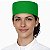 Boina Chef De Cozinha Unissex Profissional Verde - Dr Chef - Imagem 5