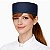 Boina Chef De Cozinha Unissex Profissional Jeans Azul Escuro - Dr Chef - Imagem 2