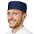 Boina Chef De Cozinha Unissex Profissional Jeans Azul Escuro - Dr Chef - Imagem 1