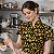 Dólmã Feminina Chef Cozinha Manga Curta Tulipa Estampa Girassol - Dr Chef - Imagem 4