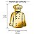 Chaveiro Espelhado Dólmã Chef Cozinha Para Pendurar Bolsa Mochila Chaves - Dr Chef - Imagem 8