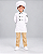 Kit Mini Chef Completo Touca Dolmã e Avental - Dr Chef - Imagem 5
