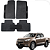Tapete S10 2012 a 2022 - 5 peças - Linha Premium - Imagem 1