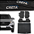 Kit de Tapetes para Creta 2017 a 2021 - Internos + Porta Malas - Imagem 1
