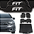 Kit de Tapetes para New Fit 2015 a 2021 - Internos + Porta Malas - Imagem 1