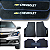 Tapete para Chevrolet na cor Azul -  Linha Universal - 5 Peças - Imagem 1