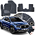 Tapete Capacho Fiat Toro 2016 a 2025 - 3 peças - Linha Premium - Imagem 1