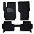 Tapete de Capacho Para Amarok com Porta Copos 2010 a 2025 - Preto - Imagem 2