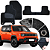 Tapete Capacho Renegade 2020 a 2025 Longitude Trailhawk Sport Sahara - Imagem 1