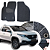 Kit tapete carro Strada Cabine Simples 2020 a 2025 Linha Capacho 12 mm - Imagem 1