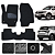 Tapete Automotivo Para Volkswagen T-cross 2023 A 2026 Original Lanzi - Imagem 1