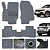 Tapete Automotivo Para Volkswagen T-cross 2023 A 2026 Original Lanzi - Imagem 1