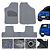 Tapete Automotivo Capacho Para Fiat Uno 2014 a 2021 Original Lanzi - Imagem 1