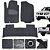 Tapete Automotivo Para Nissan Frontier 2013 a 2021 Original Lanzi - Imagem 1