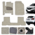 Tapete Capacho Para Carro Captur 2017 A 2024 Original Lanzi - Imagem 1
