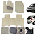 Tapete Compatível Com Honda Fit 2009 A 2014 Linha Bege - Imagem 1