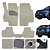 Tapete automotivo Nivus 2025 2026 3 Pçs Capacho Original Lanzi - Imagem 1