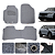 Tapete Para Toyota Etios sedan 2010 a 2021 Original Lanzi Cinza - Imagem 1