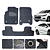Tapete Para Chevrolet Cruze 2011 a 2016 Original Lanzi Grafiti - Imagem 1