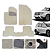Tapete automotivo para Duster 2016 A 2026 Original Lanzi Bege - Imagem 1