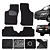 Tapete automotivo para Montana 2010 a 2016 Original Lanzi Preto - Imagem 1