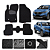 Tapete automotivo para Strada CD 2020 a 2026 Original Lanzi Preto - Imagem 1
