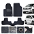 Tapete Para Volkswagen UP 2014 a 2021 Original Lanzi Grafite - Imagem 1