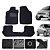 Tapete automotivo Para Ford Ka 96 capacho Preto - Imagem 1