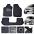 Tapete automotivo Para Ford Ka 96 capacho Grafite - Imagem 1